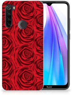 B2Ctelecom Xiaomi Redmi Note 8T TPU Case Rode Rozen