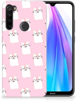 B2Ctelecom Xiaomi Redmi Note 8T TPU Hoesje Sleeping Cats