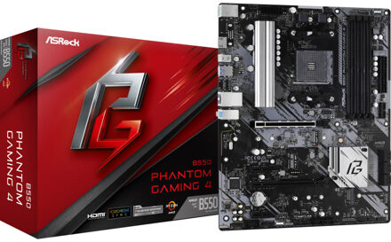 B550 Phantom Gaming 4 AMD B550 Socket AM4 ATX