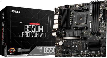 B550M PRO-VDH WIFI Socket AM4 micro ATX AMD B550