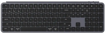 B6 Pro Ultra-Slim toetsenbord grijs