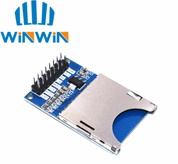 B61 1pcs Reading and writing module SD Card Module Slot Socket Reader ARM MCU