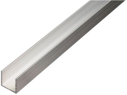 Ba-profiel U-vorm Aluminium 20x10x1,5mm 2,6m