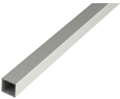 Ba-profiel Vierkant Aluminium Natuur Oppervlak 30x30x2mm 1m