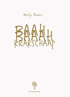 Baah Baaah Krakschaap / De P Van Winterslaap