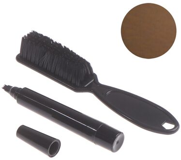 Baard Pen Baard Filler Potlood En Borstel Baard Enhancer Waterdicht Snor Coloring Shaping Tool Voor Mannen BR