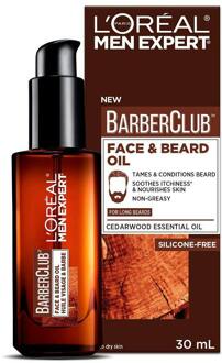 Baardverzorging L'Oréal Paris Men Expert Barber Club Face & Beard Oil 30 ml