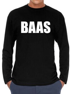 BAAS long sleeve t-shirt zwart voor heren M