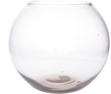 babet vaas glazen bal maat in cm: 23 x 30 Transparant