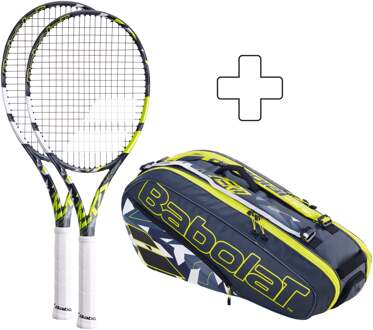 Babolat 2x Lite Plus rackettas antraciet