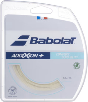 Babolat Addixion + Tennis Bespanning 1 Wit