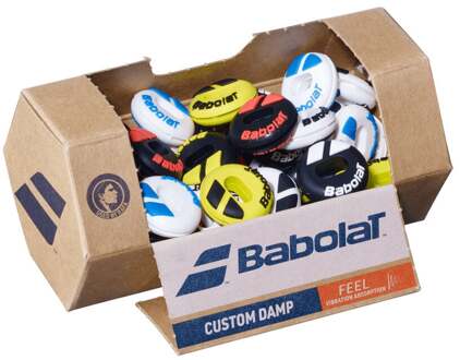 Babolat Custom Damp Demper Box 48 Stuks-Veelkleurig - nosize