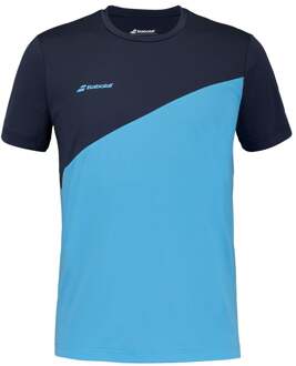 Babolat Drive Crew Neck T-shirt Heren-Blauw,Donkerblauw - S