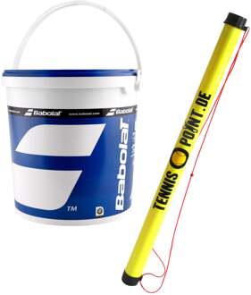 Babolat Emmer 36 stuks Stage 2 Plus ballenverzamelbuis geel - nosize