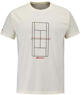 Babolat EX T-shirt Heren-crème - L