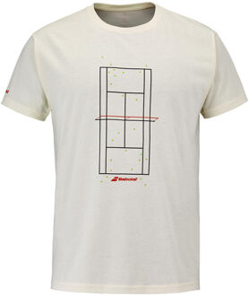 Babolat EX T-shirt Heren-crème - S