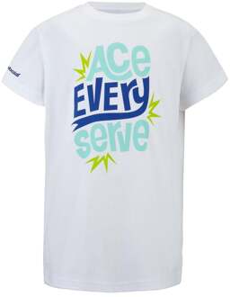 Babolat EX T-shirt Jongens wit - 128,140,152,164