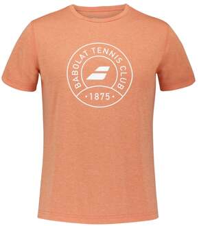 Babolat Exercise Graphic T-shirt Heren-Oranje,Wit - S,M,XL,XXL