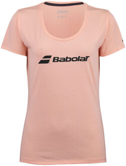 Babolat Exercise T-shirt Dames-Abrikoos - XS