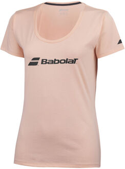 Babolat Exercise T-shirt Meisjes abrikoos - 140