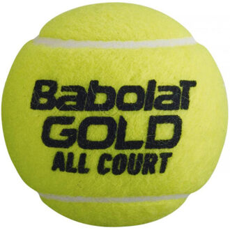 Babolat Gold all court tennisballen (pak van 4) Geel - One size