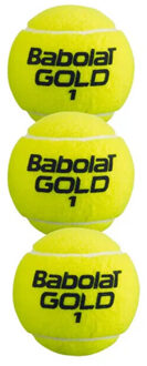 Babolat Gold championship tennisballen (pak van 3) Geel - One size