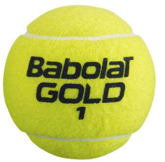 Babolat Gouden kampioenschap tennisballen (pak van 4) Geel - One size