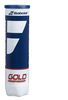 Babolat Gouden kampioenschap tennisballen (pak van 4) Geel - One size