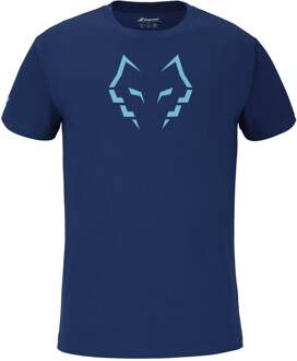 Babolat J. LEBRON T-shirt Heren-Blauw - M