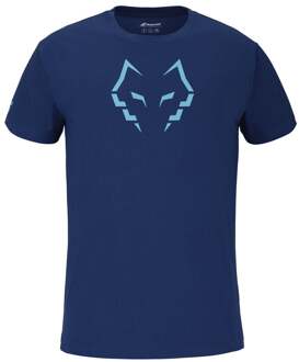Babolat J. LEBRON T-shirt Heren-Blauw - S,XXL