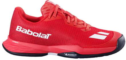 Babolat JET M3 CLY Tennisschoenen Kinderen-rood, wit - 36,36.5,37,38,38.5,39,40