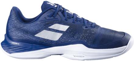 Babolat Jet Mach 3 Tennisschoenen Heren-Donkerblauw,Wit - 40,40.5,41,42,42.5,43,44,44.5,45,46,46.5,47,48,49