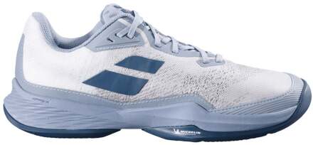 Babolat Jet Mach 3 Tennisschoenen Heren-Wit,Grijs - 42,42.5,44,44.5,45,46