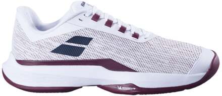 Babolat Jet Tere 2 CLY Tennisschoenen Heren-Wit,Donkerrood - 47