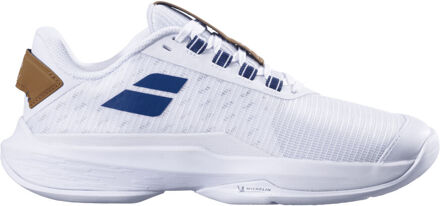 Babolat Jet Tere 2 Tennisschoenen Dames-Wit,Donkerblauw - 40.5,42