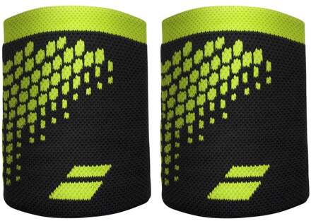 Babolat Logo Jumbo Zweetband Unisex-geel, grijs - nosize