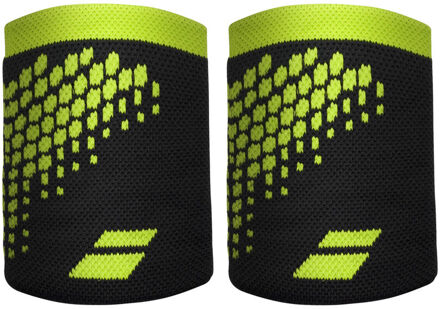 Babolat Logo Jumbo Zweetband Unisex-geel, grijs - nosize