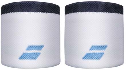 Babolat Logo Zweetband Unisex wit - nosize