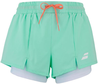 Babolat Performance Shorts Dames-turkoois