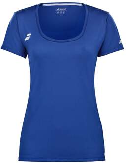 Babolat Play Cap Sleeve T-shirt Dames-Blauw - XL