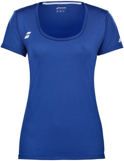 Babolat Play Cap Sleeve T-shirt Dames-Blauw - XS,S,M,L,XL,XXL