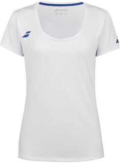 Babolat Play Cap Sleeve T-shirt Dames-Wit - XS,S,L,XL,XXL