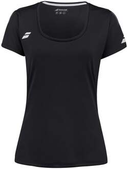 Babolat Play Cap Sleeve T-shirt Dames-Zwart - XS,S,M,L,XL