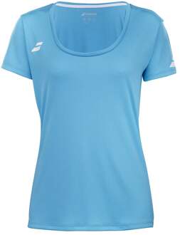 Babolat Play Cap Sleeve T-shirt Meisjes-Blauw,Wit - 128