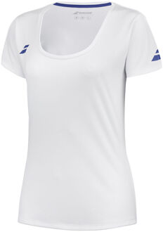 Babolat Play Cap Sleeve T-shirt Meisjes wit - 128,164