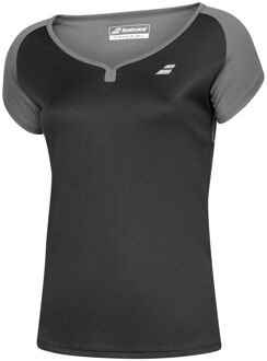 Babolat Play Capsleeve T-shirt Dames zwart - S