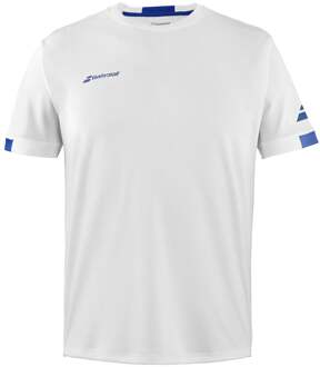 Babolat Play Crew Neck T-shirt Heren-Wit - XXL