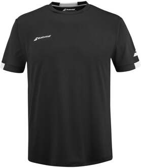 Babolat Play Crew Neck T-shirt Heren-Zwart - M