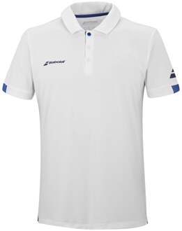 Babolat Play Polo Heren-Wit - S