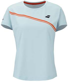 Babolat Play T-shirt Meisjes-lichtblauw - 152